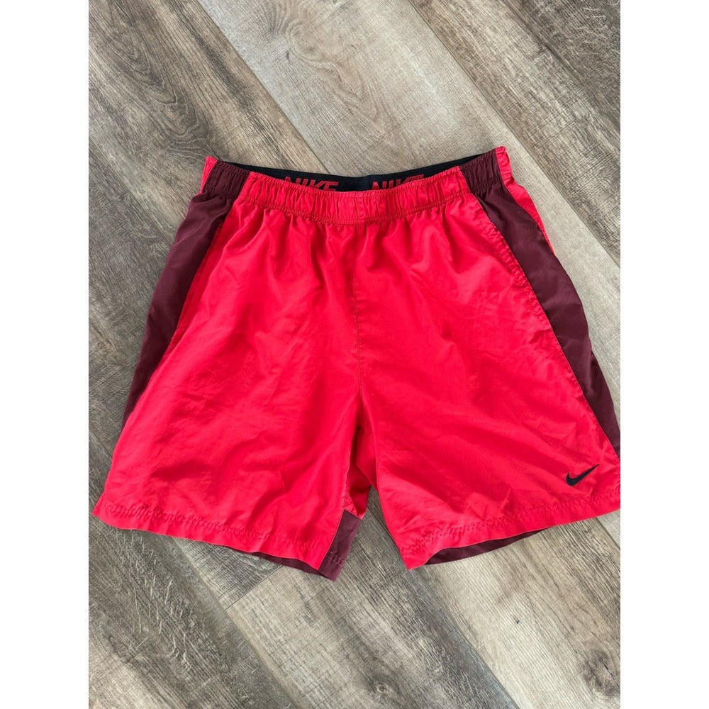 Nike Men's Dri-Fit Workout Shorts Red Size XL